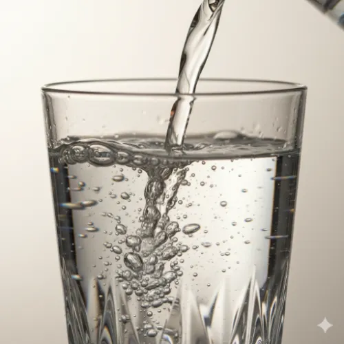Vaso de agua mineral natural Upsala